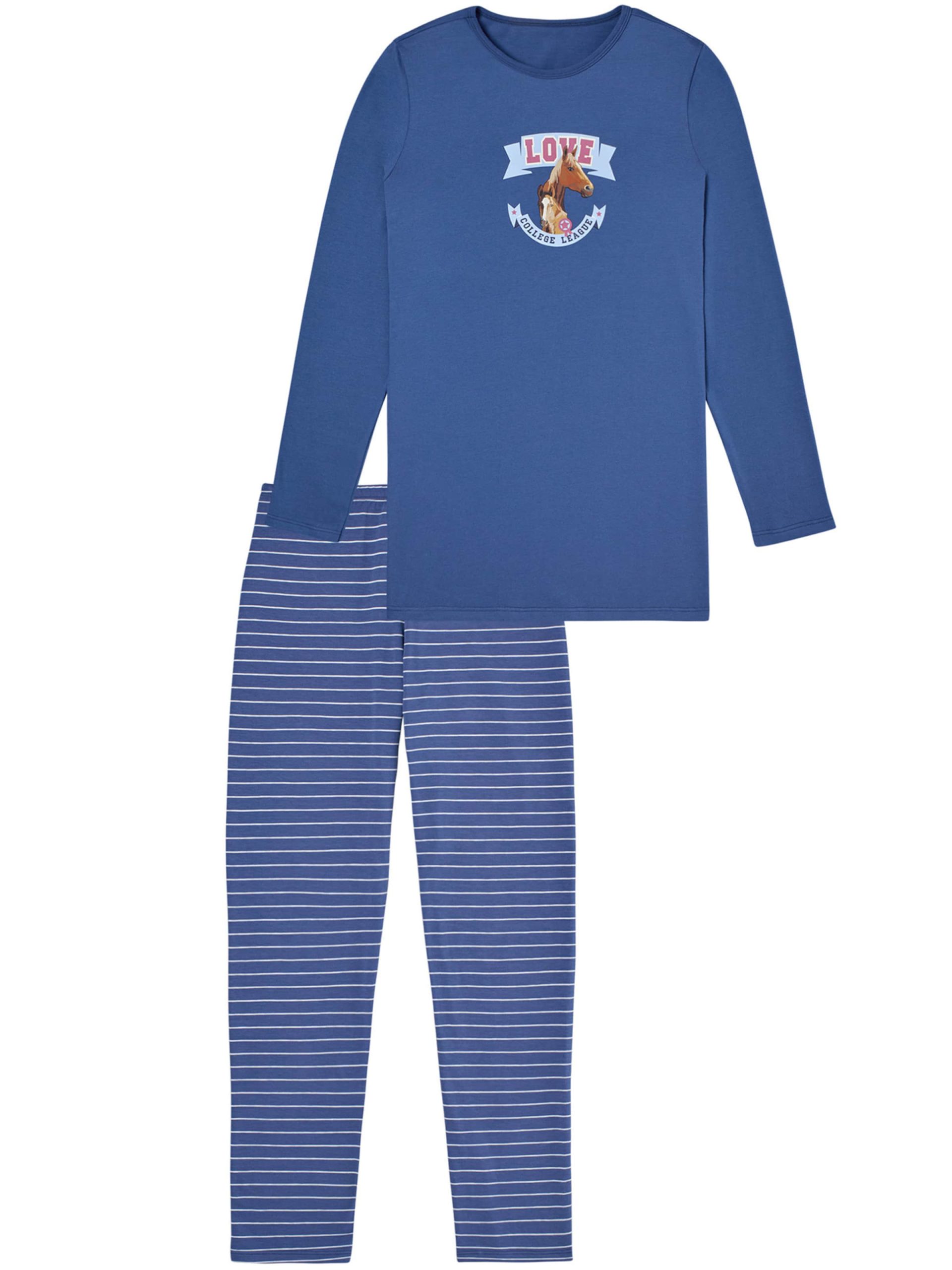 Pijama ' Horse World ' SCHIESSER en Azul 19646406 En línea