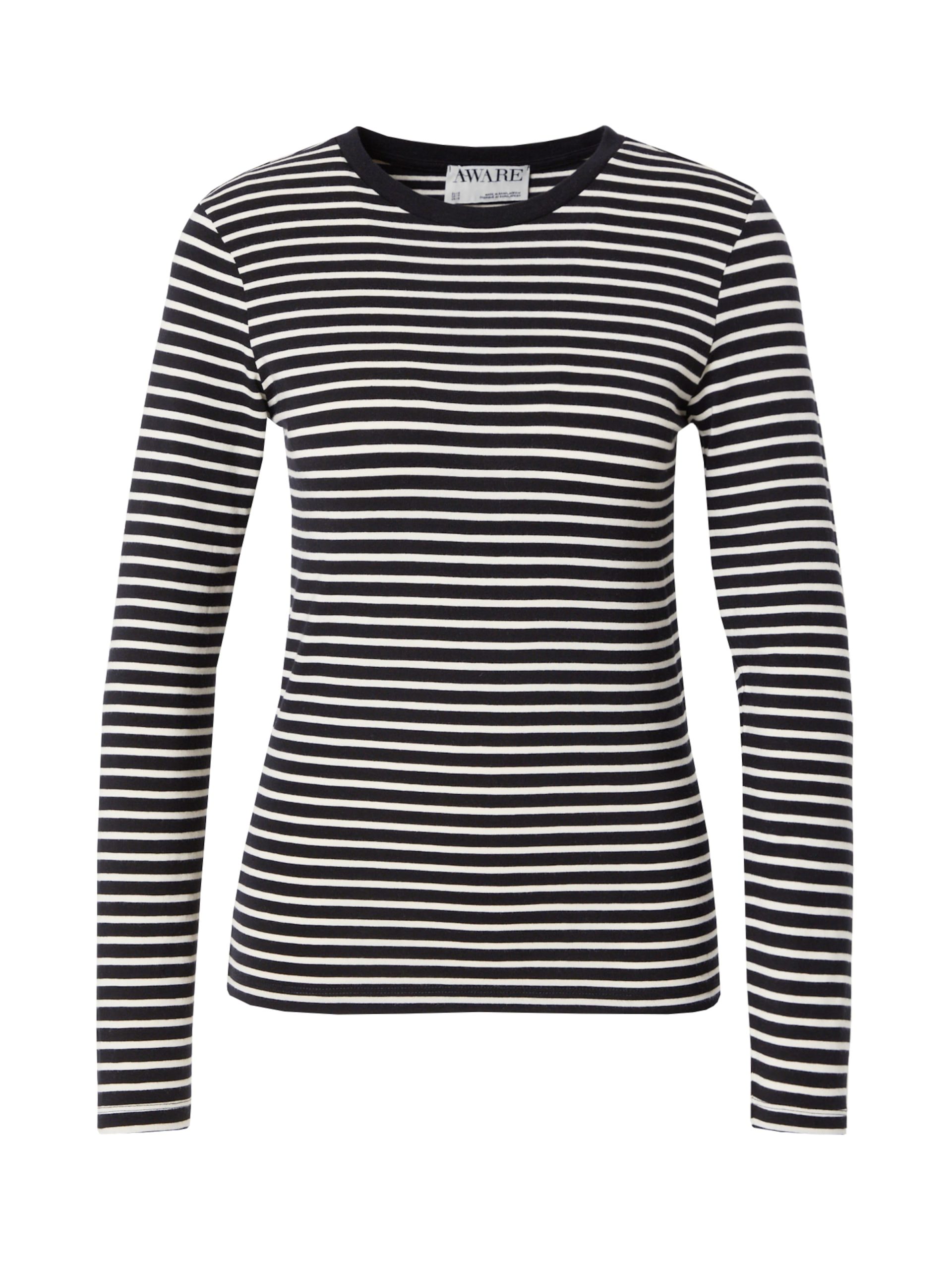 Camiseta 'Fiona' Aware en Negro, Blanco 19487354 Barato