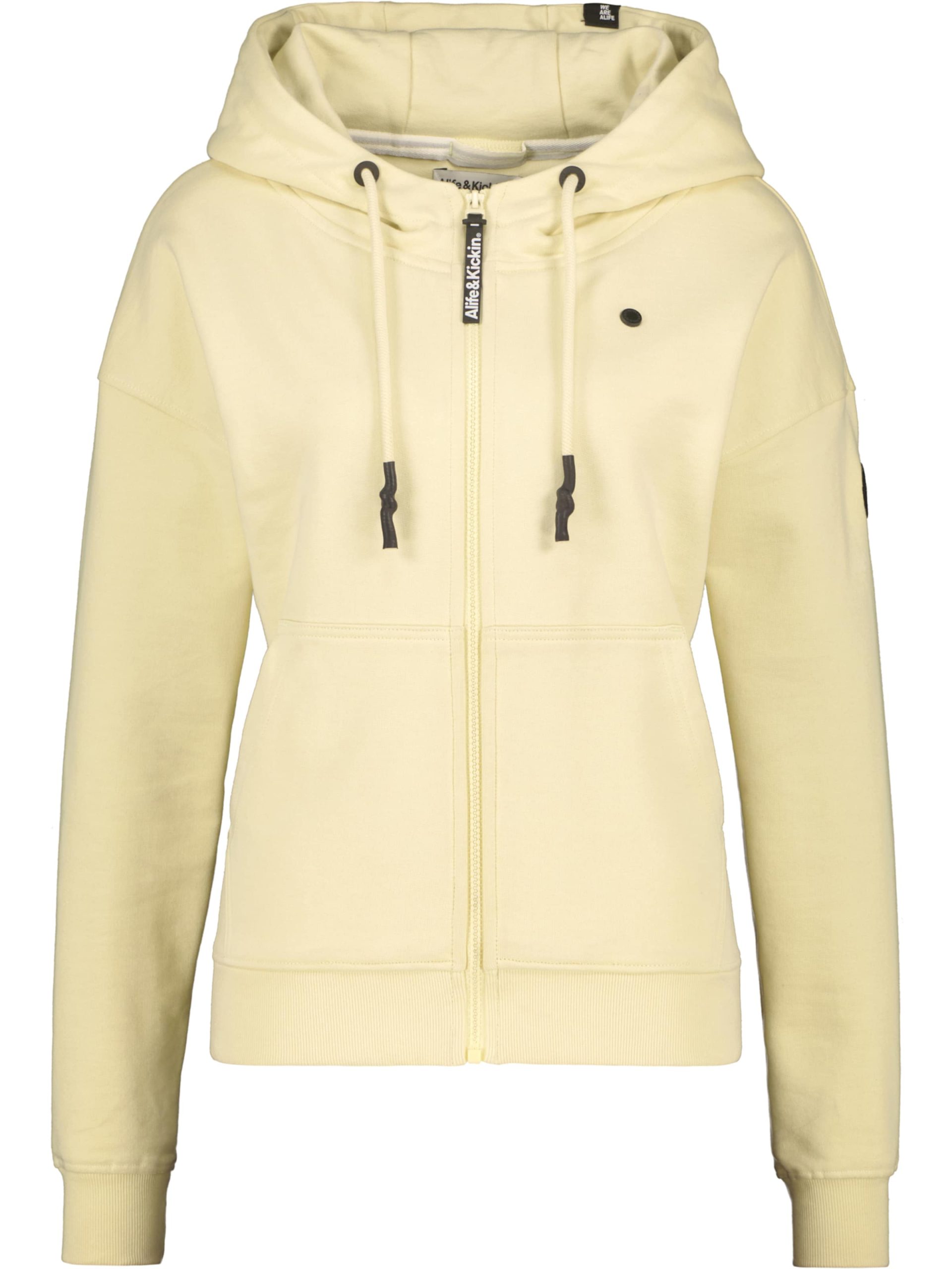 Sudadera con cremallera 'TwiggyAK' Alife and Kickin en Amarillo Claro 19588582 ¡Tendencia ahora!